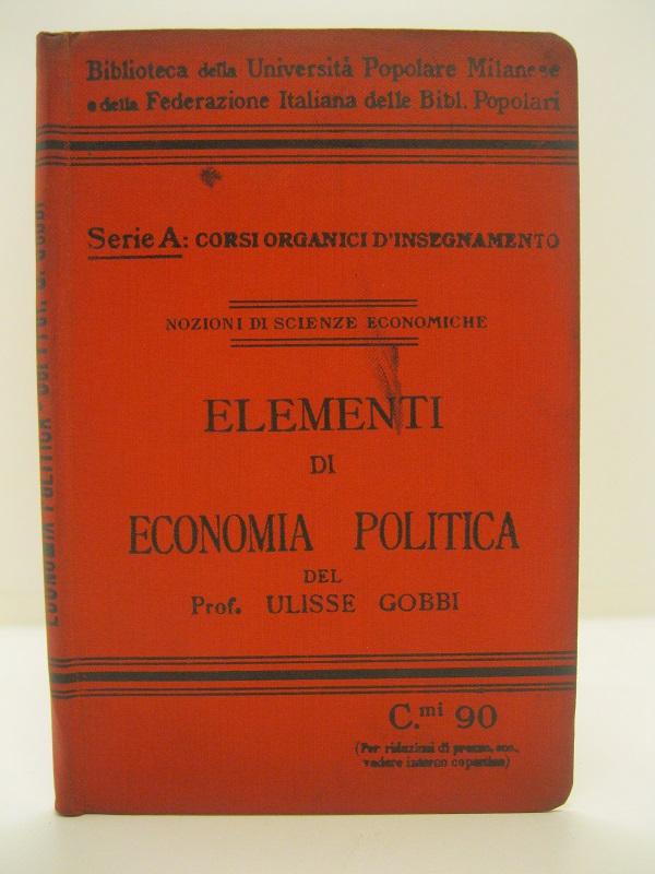 Elementi di economia politica